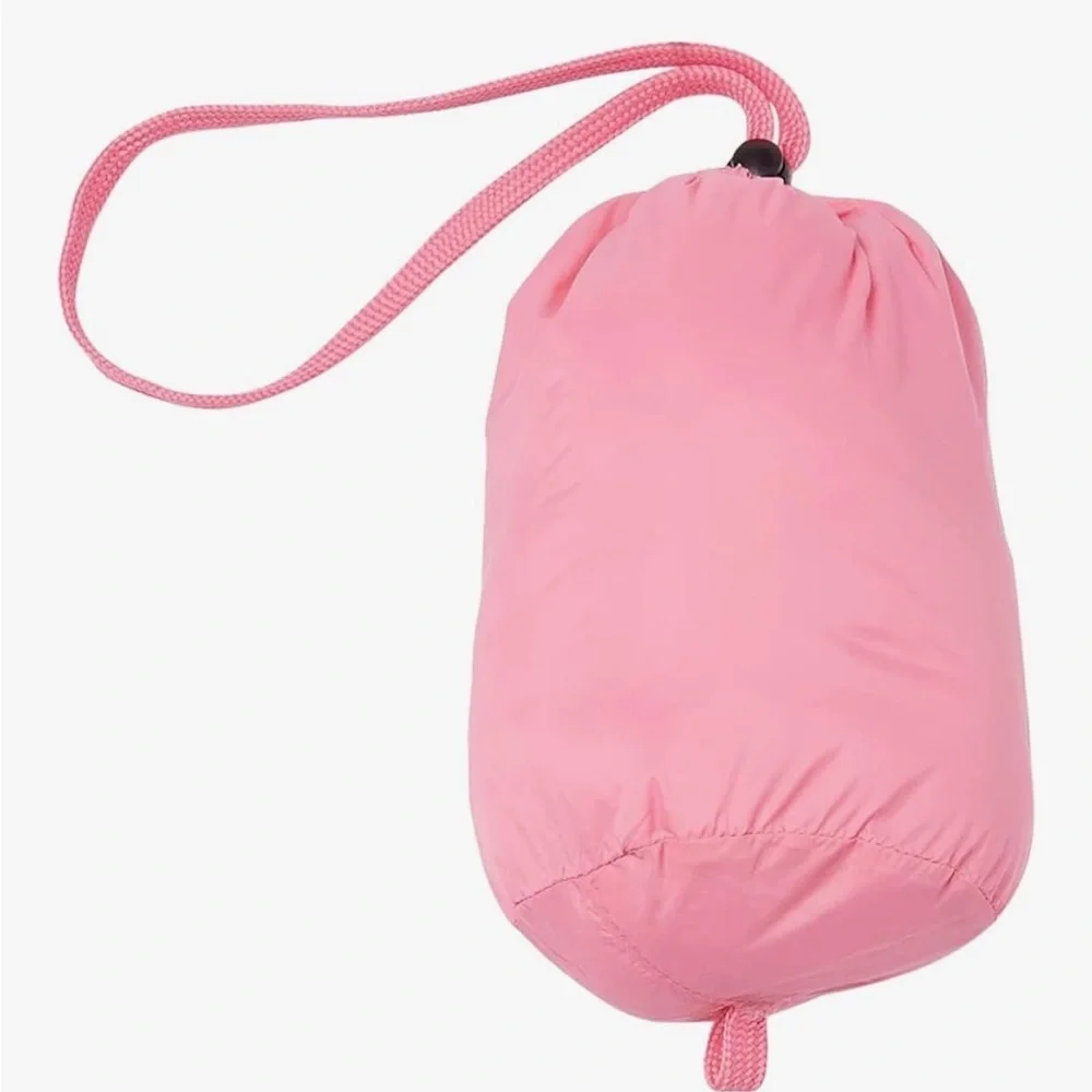 Amazon Essentials Pink Hooded Puffer Jacket